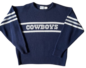 Vintage 1980’s NFL Dallas Cowboys Cliff Engle wool blend  jumper Size XL