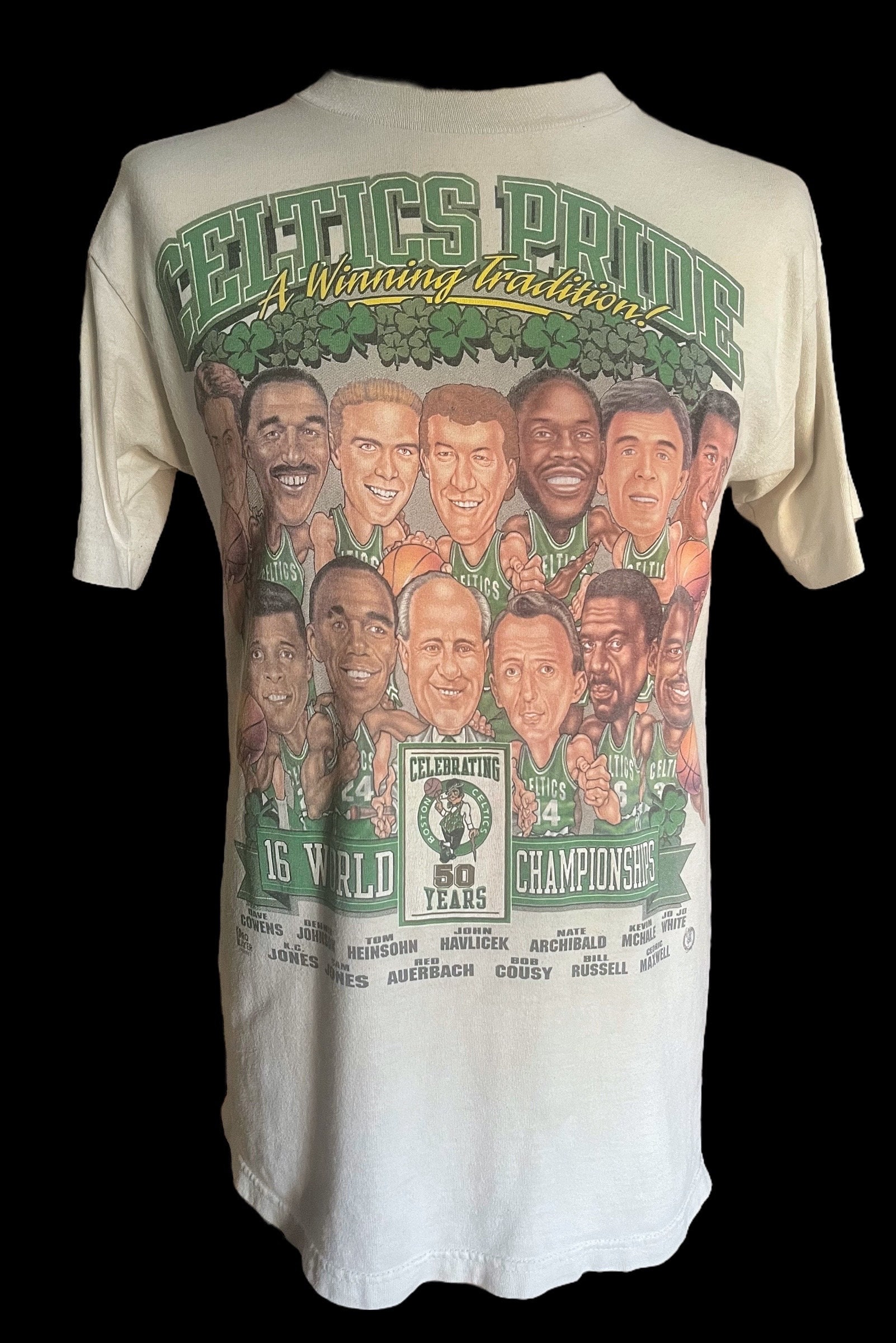 Vintage 1990’s NBA Boston Celtics “Celtics Pride” t shirt size  M