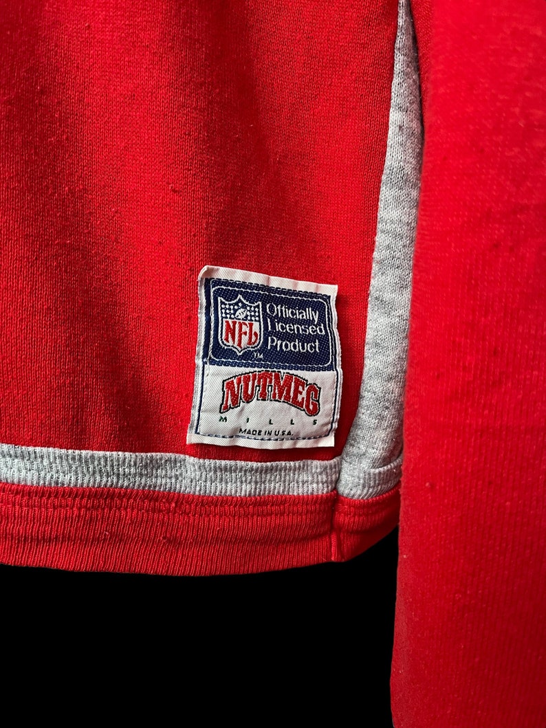 Vintage 1990s San Francisco 49ers Nutmeg Mills Sweatshirt Etsy