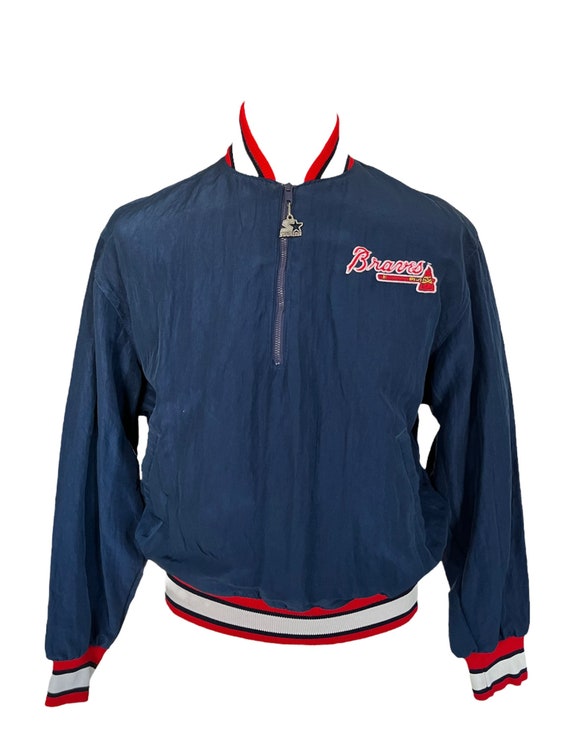 Vintage 1980/90’s MLB Atlanta Braves Starter Over… - image 1
