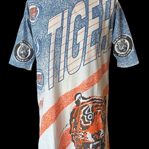 Camiseta vintage Trench Americas Favourites de los Detroit Tigers de la MLB de 1991, talla L