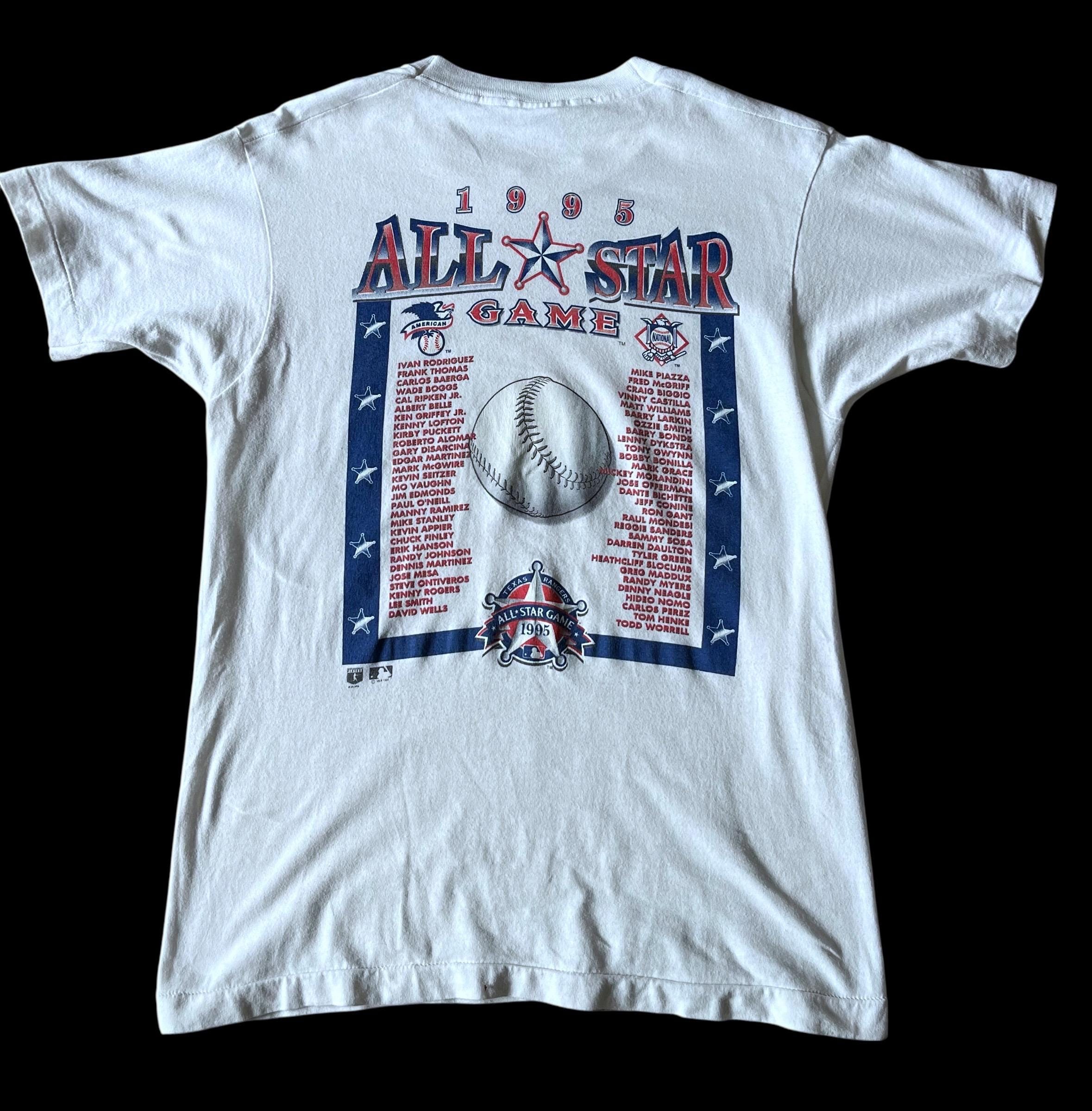 Vintage 1995 MLB All Star Game T Shirt-salem Sportswear -size M