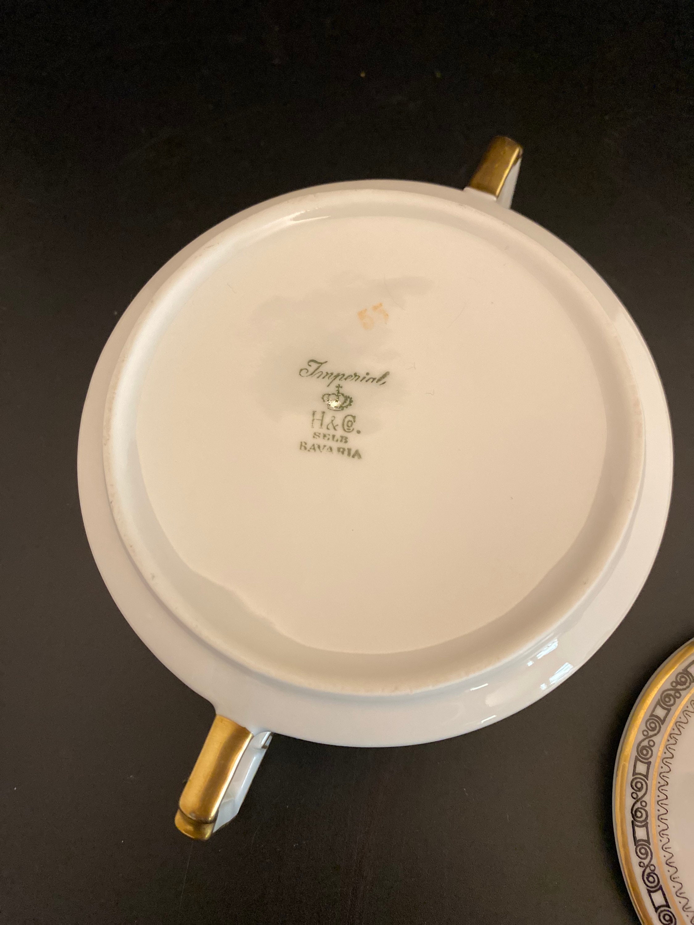 早割 旅行 Imperial, - Bavaria Selb, H&C, Heinrich Made 1918 in 食器