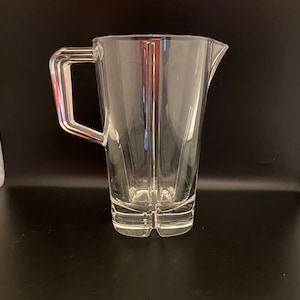 Vintage Crystal Cocktail Pitcher