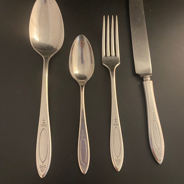 Adam Silverplate Flatware, 1917, from Community Plate, Individual and Sets