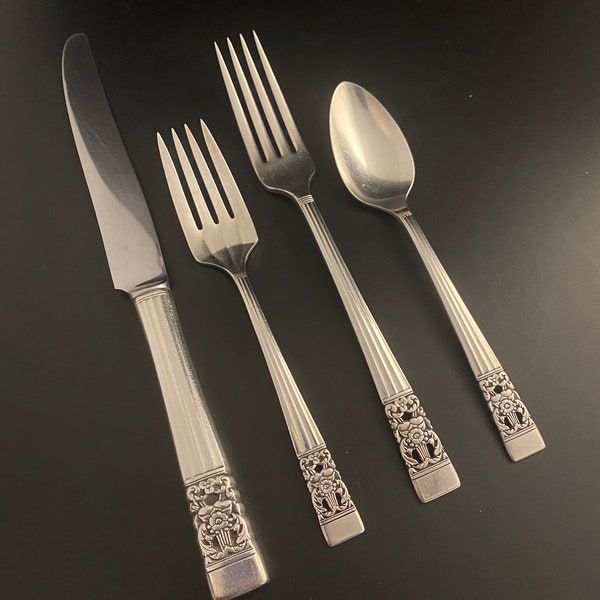 Coronation, 1936, Silverplate Flatware, by Community Plate. Sets and Individual Pieces