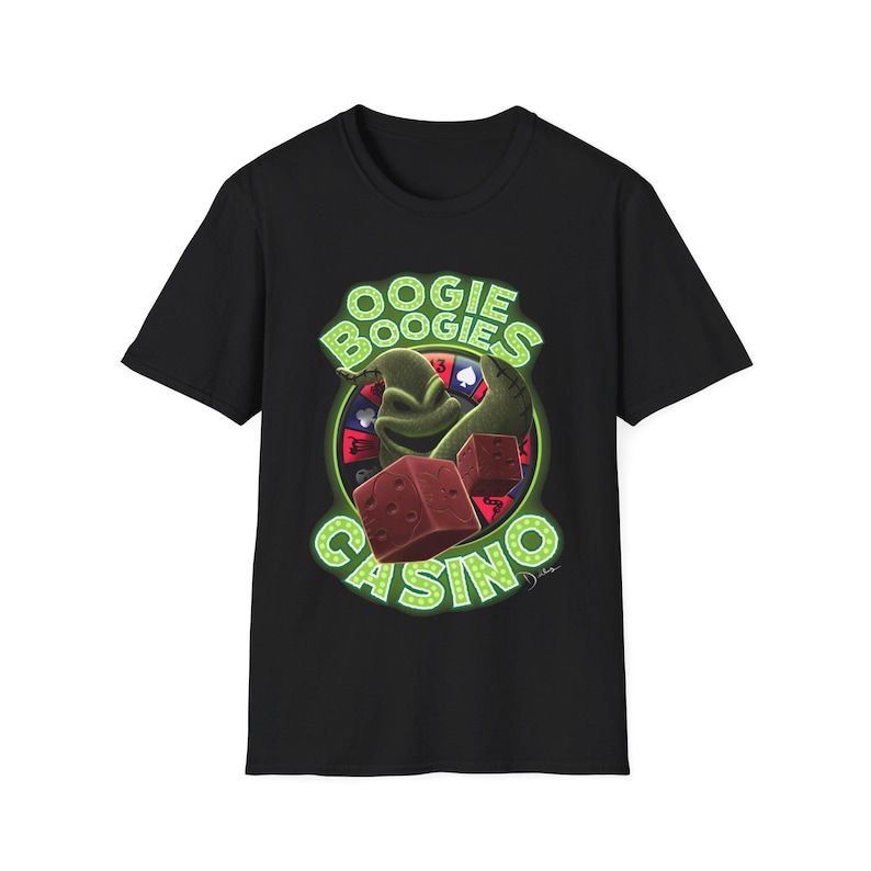 Maglietta Oogie Boogie Casino: Maglietta Nightmare Before Christmas immagine 1