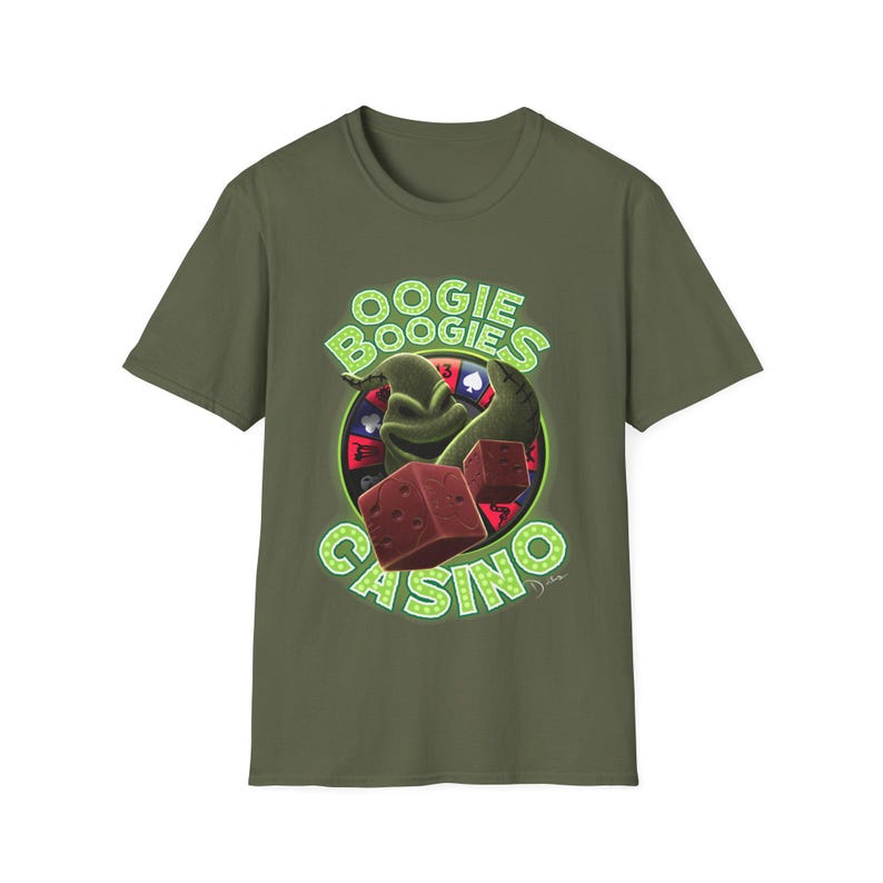 Maglietta Oogie Boogie Casino: Maglietta Nightmare Before Christmas immagine 4