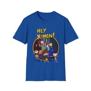 Hey X-Men T-Shirt, Hey Arnold, X-Men, Gambit, Wolverine, Mashup