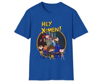 Maglietta Hey Arnold X-Men Mashup