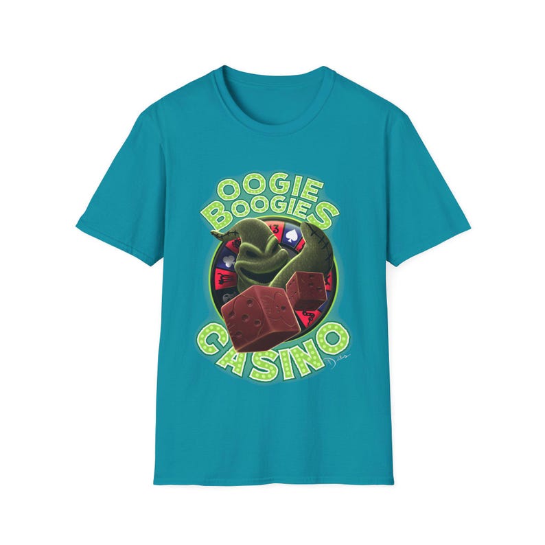 Maglietta Oogie Boogie Casino: Maglietta Nightmare Before Christmas immagine 5