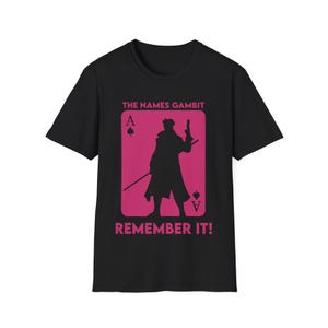Gambit Remember It Unisex Softstyle T-Shirt | X-Men TAS | X-Men 97 | Playing Card