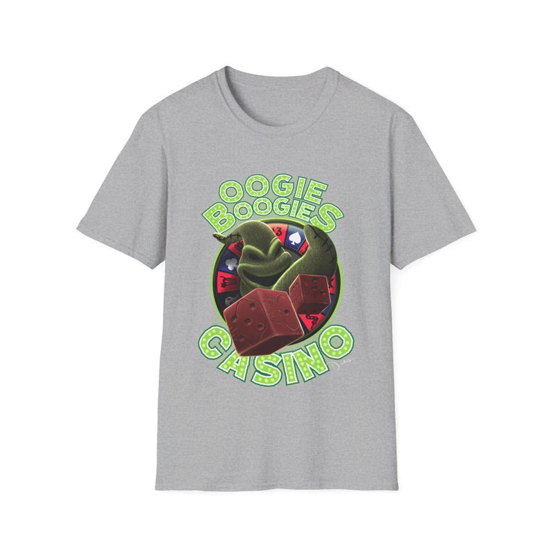 Maglietta Oogie Boogie Casino: Maglietta Nightmare Before Christmas immagine 2