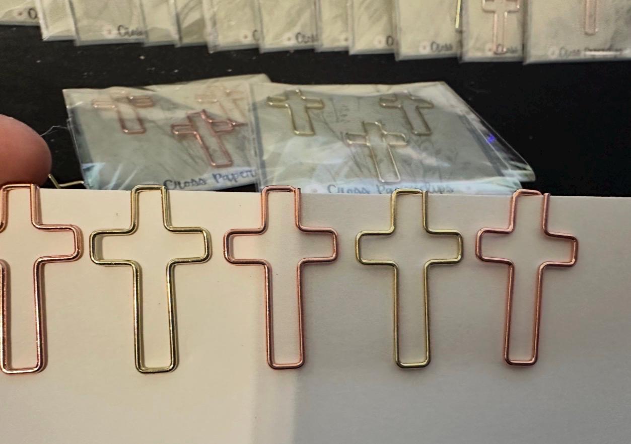 Christian Page Clips Set of 3 Faith Book Marks Journal Page Clips Bible ...