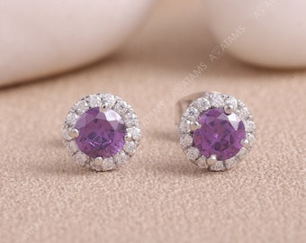 Man made Diamond Studs