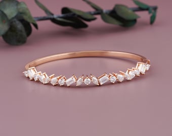 Diamond Bangle Bracelet