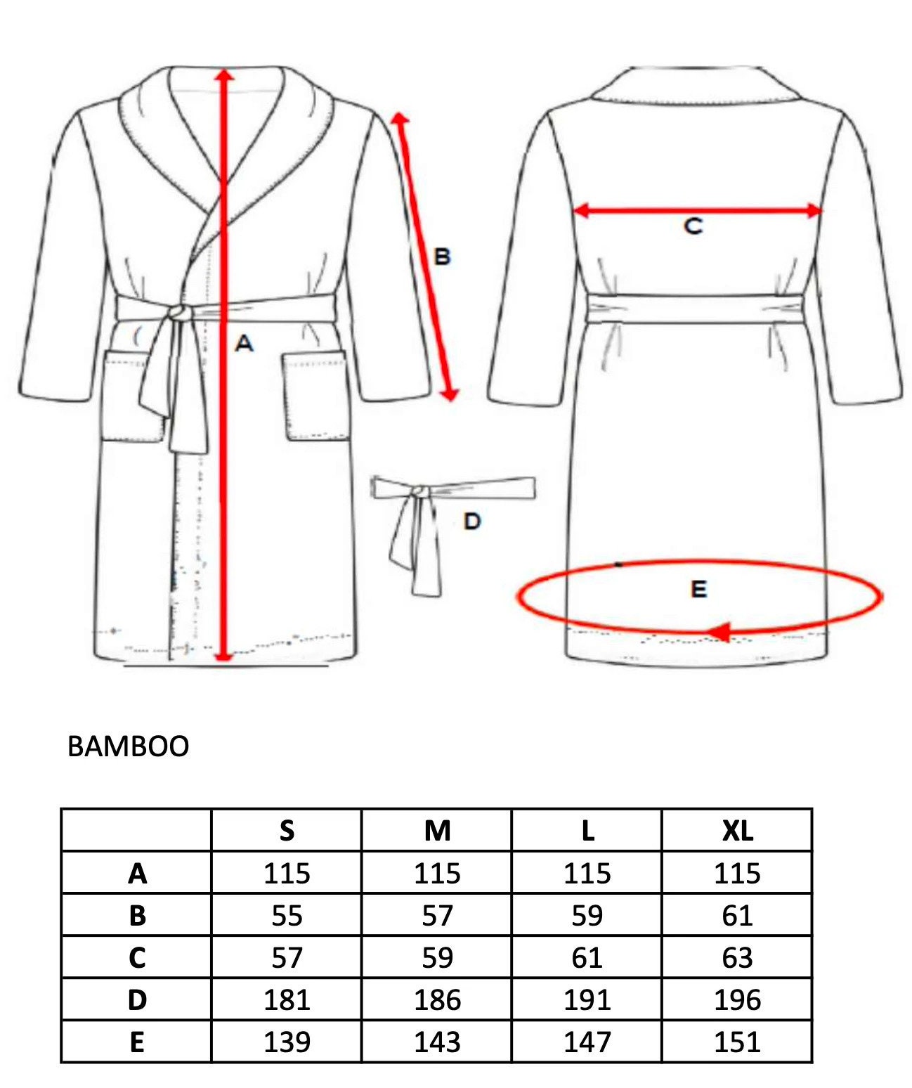 Buckingham Collection Bamboo Bathrobe Etsy