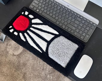 Slay Warrior Anime Custom Keyboard Wrist Rest Rug