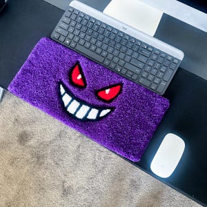 Ghost Anime Custom Keyboard Wrist Rest Rug