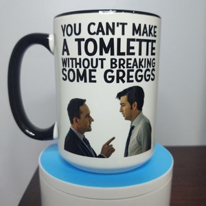Sie können kein Tomlette machen, ohne zuerst eine Greggs-Tasse zu brechen