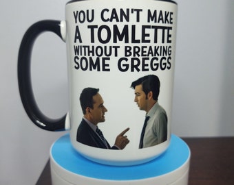 You Can&#39;t Make A Tomlette Without First Breaking Some Greggs Mug