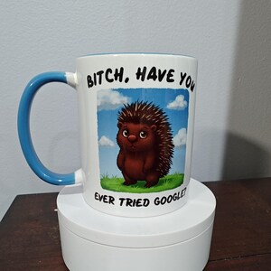 Heb je ooit geprobeerd Google grappige kantoormok - koffiekopje humor werk - Desk Gag cadeau voor collega's - Sarcastisch baancadeau - Secret Santa