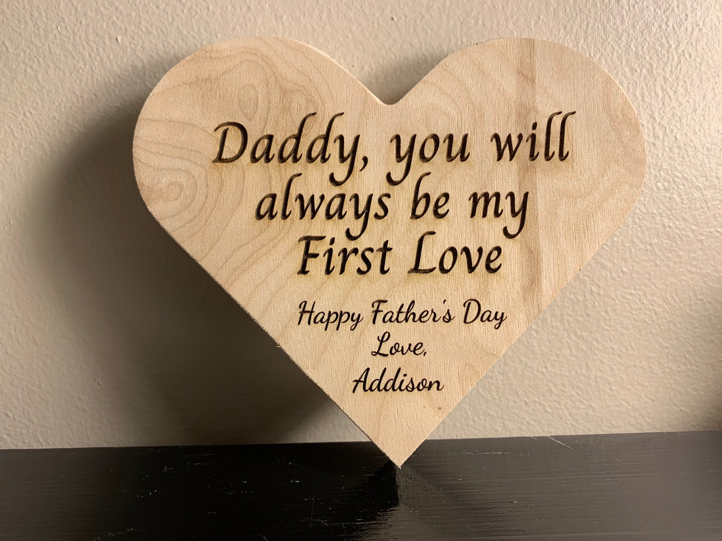 Papa Mon Premier Amour Etsy France