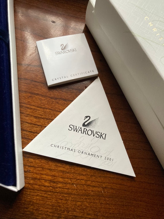 スワロフスキー　クリスマスオーナメント　2001 SWAROVSKI スワロフスキー Swarovski 『2001 Christmas