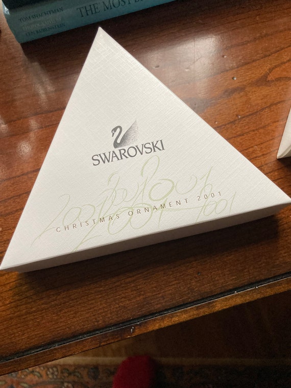 スワロフスキー　クリスマスオーナメント　2001 スワロフスキー Swarovski 2001 Christmas オーナメント 置物