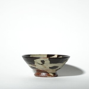 Junri Hamada Kuro Oribe Chawan Rice Bowl