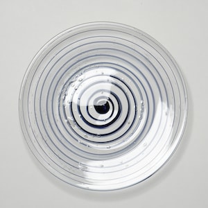 Yoshika Omura Lined Glass Plate