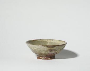 Junri Hamada Small Rice Bowl Ash Glaze