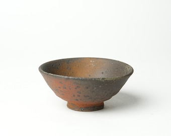 Keiji Tanaka Chawan Rice/Matcha Bowl Nanban Woodfired