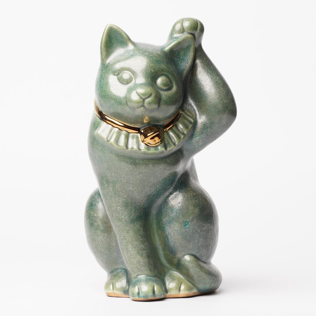 Shota Miyashita Manekineko Green - Etsy