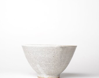 Hyouzangama Kairagi Crackle Glaze Large Rice Bowl