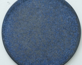 Shota Miyashita Flat Dinner Plate Circle Blue L