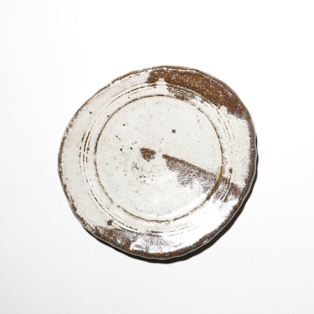 Junri Hamada Small Round Plate Kohiki - Etsy
