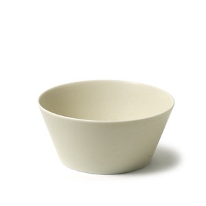 KANEAKI SAKAI POTTERY  flat bowl ivory