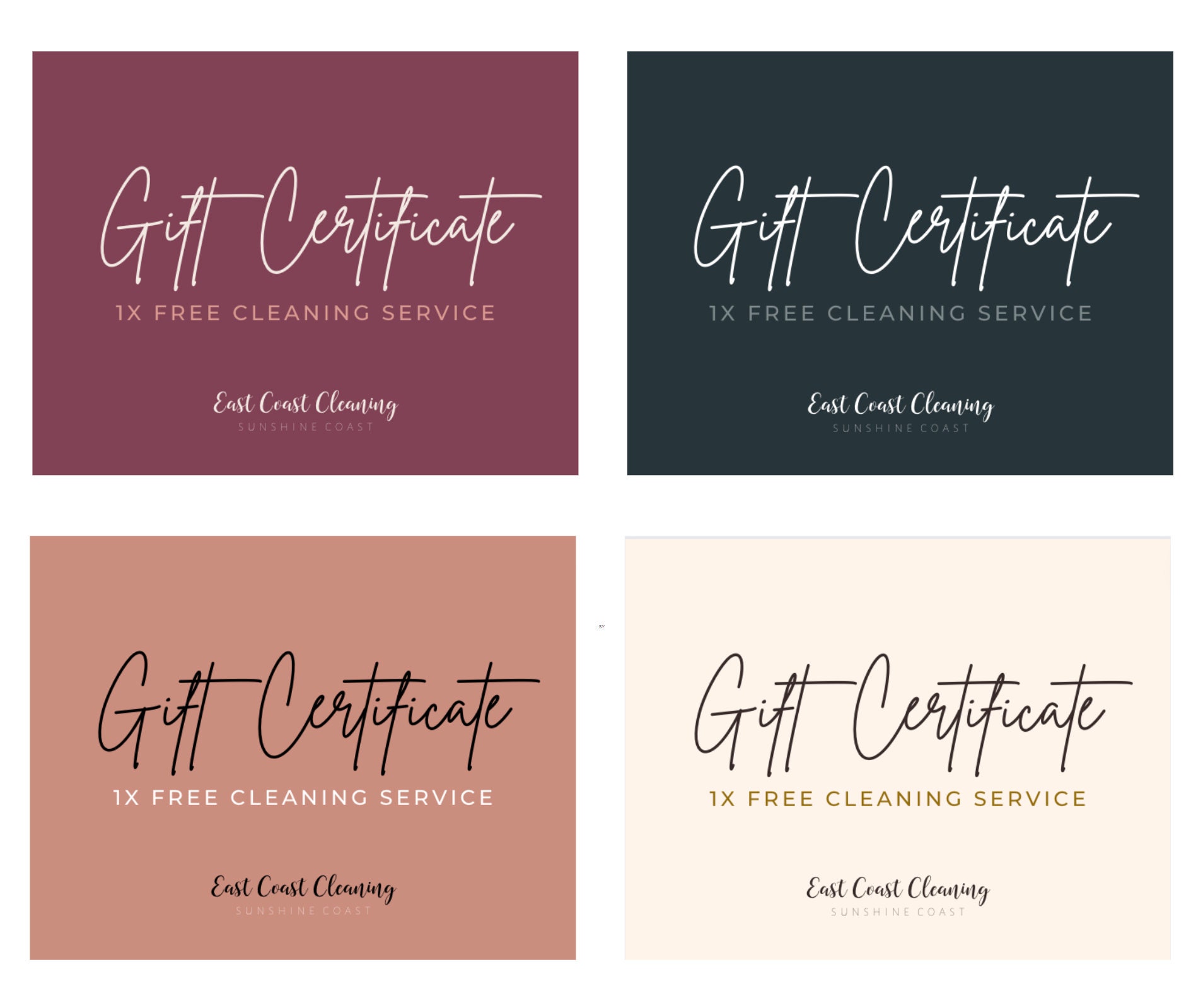 BUSINESS Gift Certificate Template Printable, Template With Logo ...