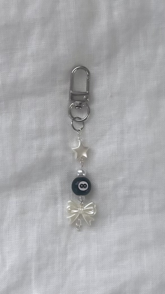 Jane Keychain | 8-Ball Keychain Charm