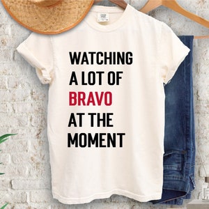 Bravo Shirt Bravo Merch Bravo Tshirt BravoCon Merch Bravoholic Shirt Bravo Lover Gift Bravo Tshirt Bravo Bachelorette Gift Bravo Gift