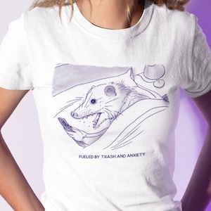 Opossum Shirt Possum Shirt Possum geschenken Goblincore Shirt grappige Possum Shirt grappige Opossum Shirt Possum Gift Opossum T-shirt Possum Tshirt