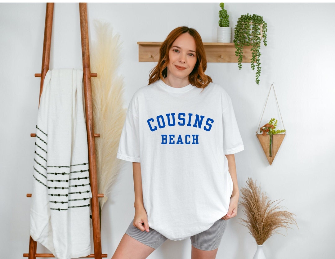 Cousins Beach Shirt The Summer I Turned Pretty - Letter Printed Graphic Tops