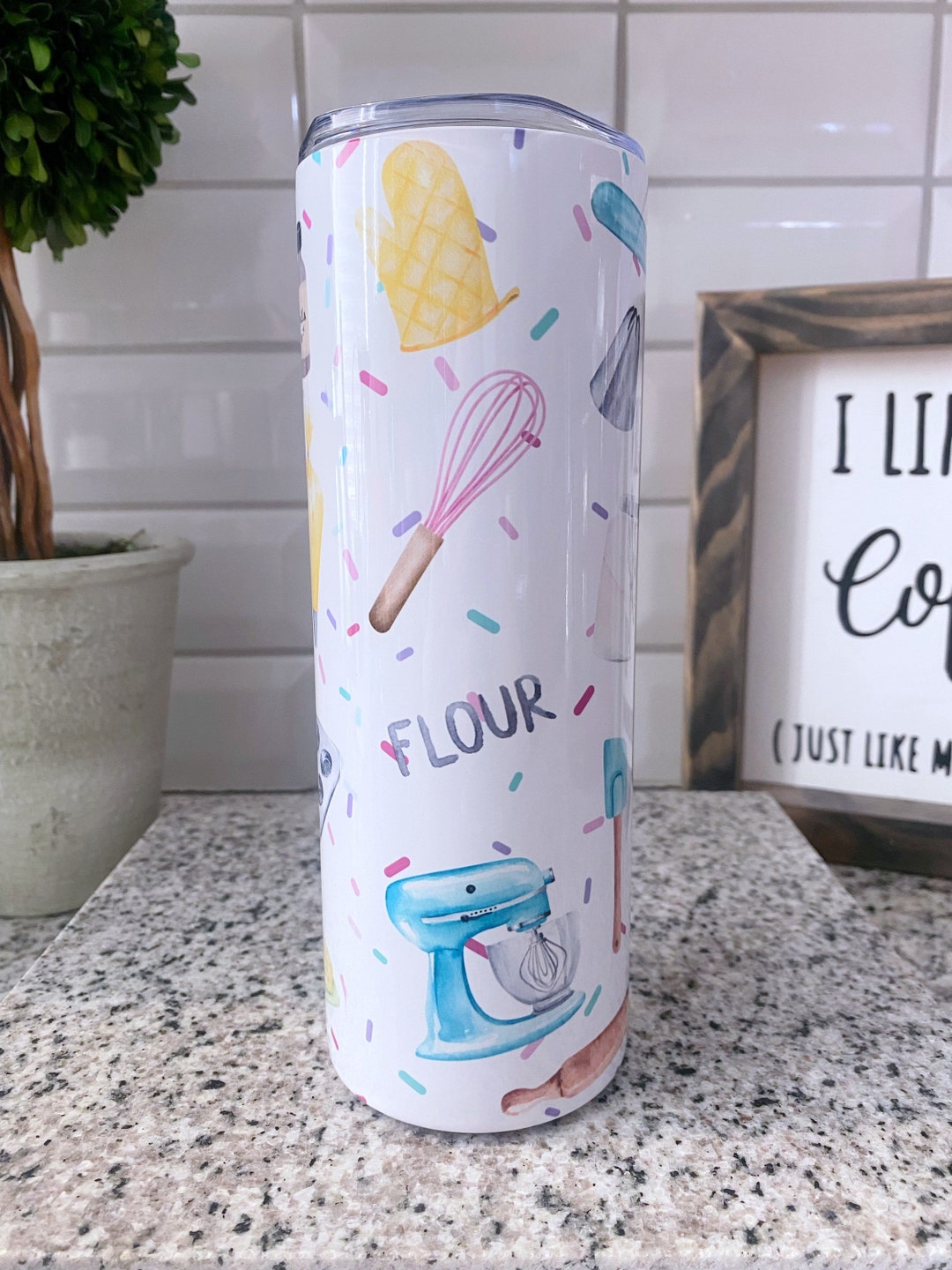 Sprinkle Baking Tumbler Etsy