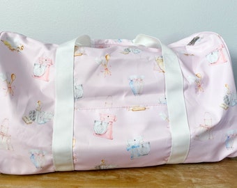 Pink Baking Duffel Bag