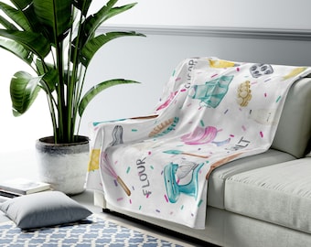 Baking Velveteen Plush Blanket