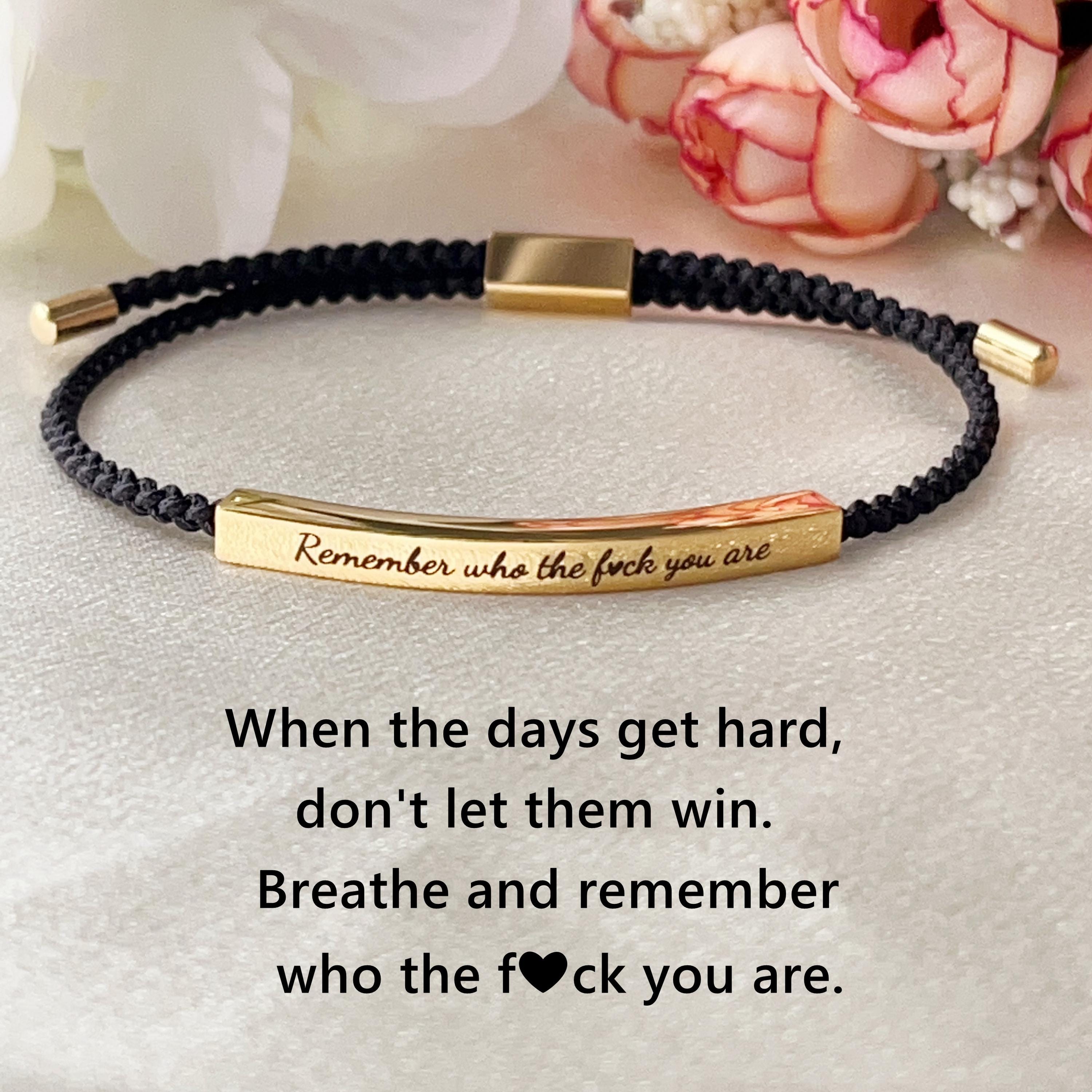 Fuck It Bracelet - Etsy