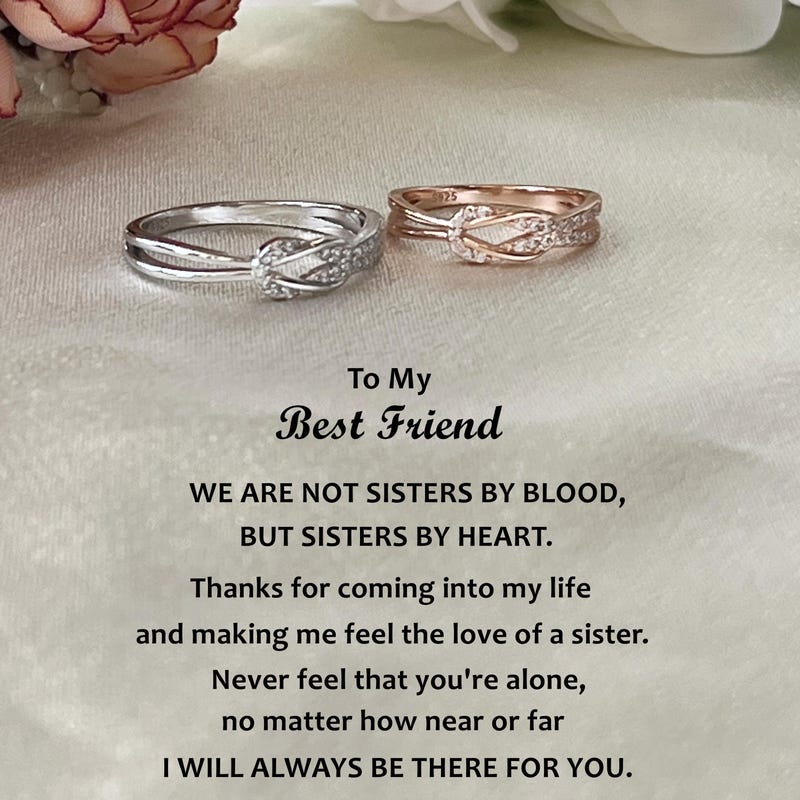Best Friend Promise Rings - Etsy