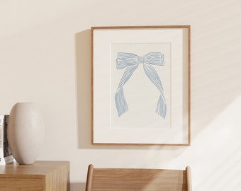 Kust kleindochter vintage haarelastiekje kunstafdruk voor kust esthetische aquarel vintage kunstafdruk voor vintage kunst decor kust