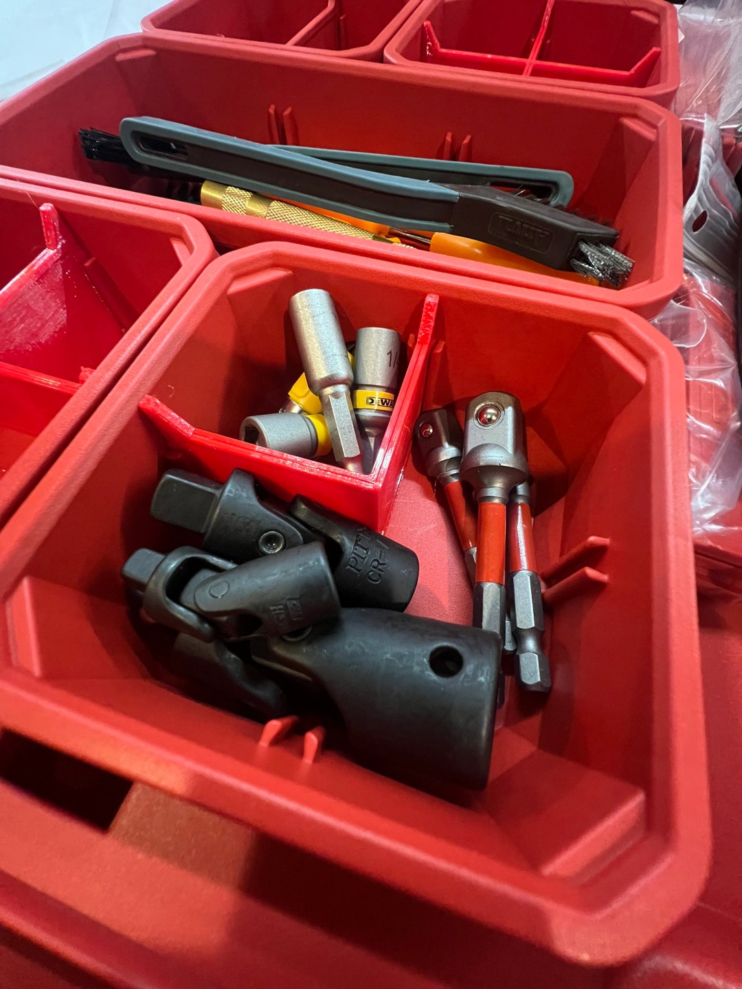 Milwaukee Packout Slim Case Corner Bin Divider Etsy